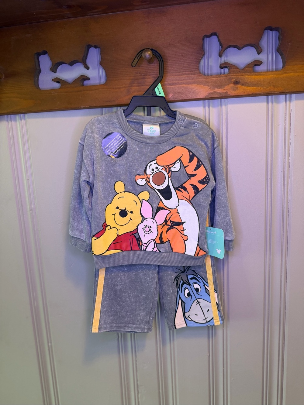 6-9 Months Disney Winnie the Pooh 2 Piece Outfit- NWT